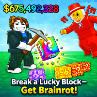 Break a Lucky Block - Get Brainrot!