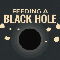 Feeding A Black Hole