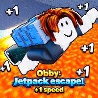 Obby: Jetpack escape! +1 speed