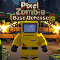 Pixel Zombie Base Defense