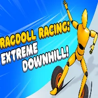 Play Ragdoll Racing: Extreme Downhill now!