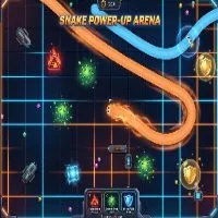 Snake Power-Up Arena