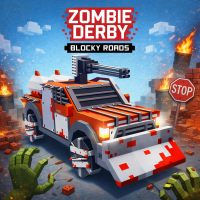 Zombie Derby: Blocky Roads