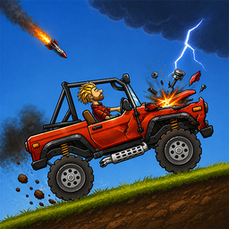 Hill Crash Racing